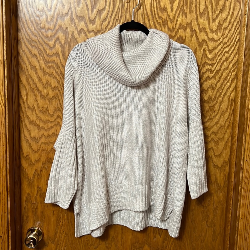 Chico’s Cowl Neck Sweater